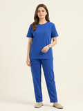 Royal Blue Kitty Bow Lounge Set